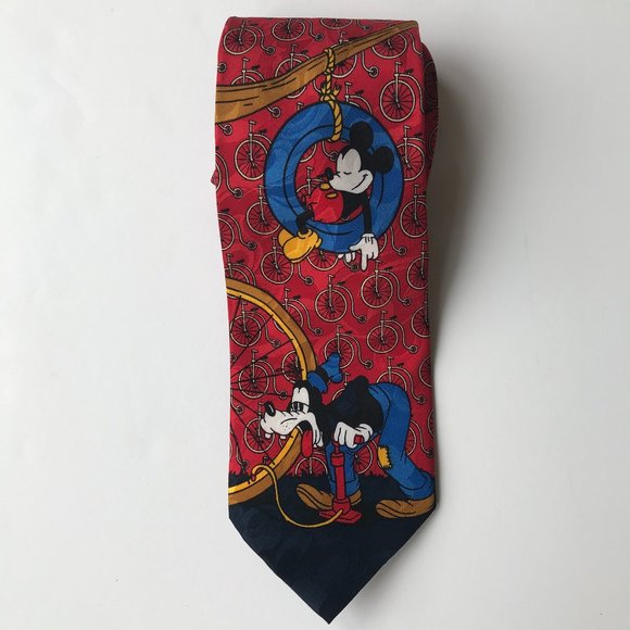 Disney Mickey Unlimited Necktie Goofy Vintage - Picture 5 of 15